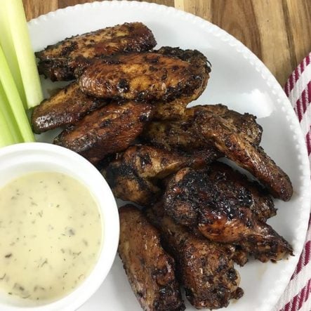 Balsamic Glazed Paleo Chicken Wings: Whole30 & 6 Easy Ingredients