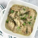 apple cider vinegar creamy chicken