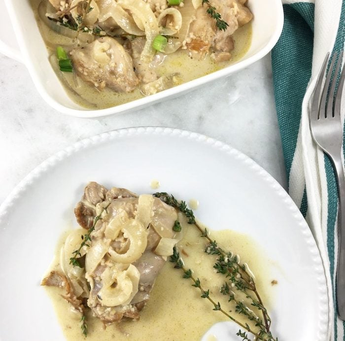 Apple Cider Vinegar Creamy Chicken Whole Kitchen Sink