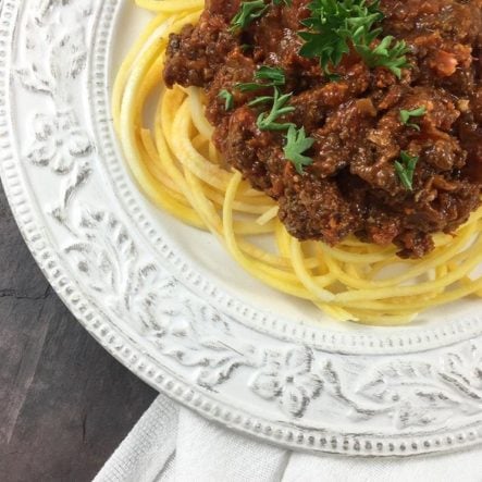 Slow Cooker Bolognese Sauce: Paleo & Whole30 Approved