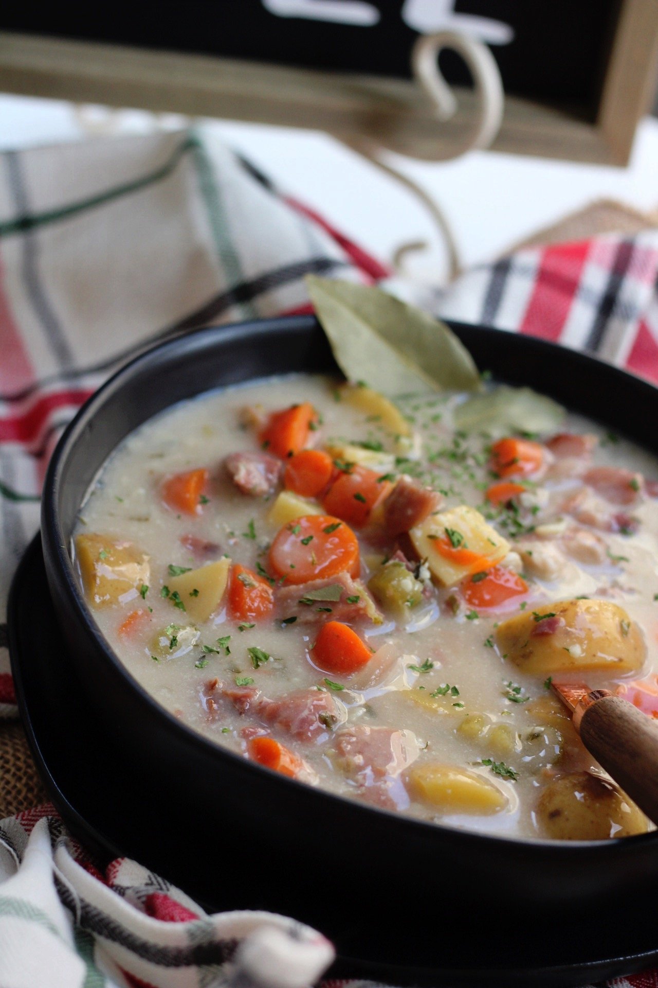 ham and potato soup