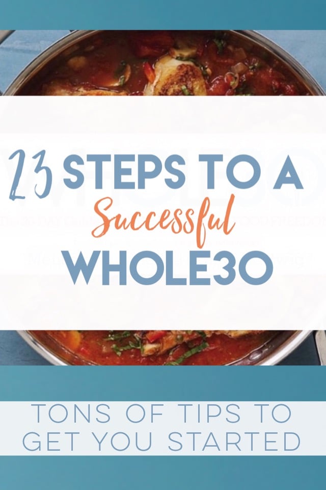 23 Steps to a Successful Whole30