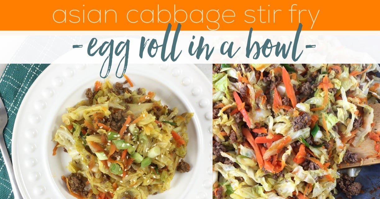 Asian Cabbage Stir Fry - Recipe from Whole Kitchen Sink