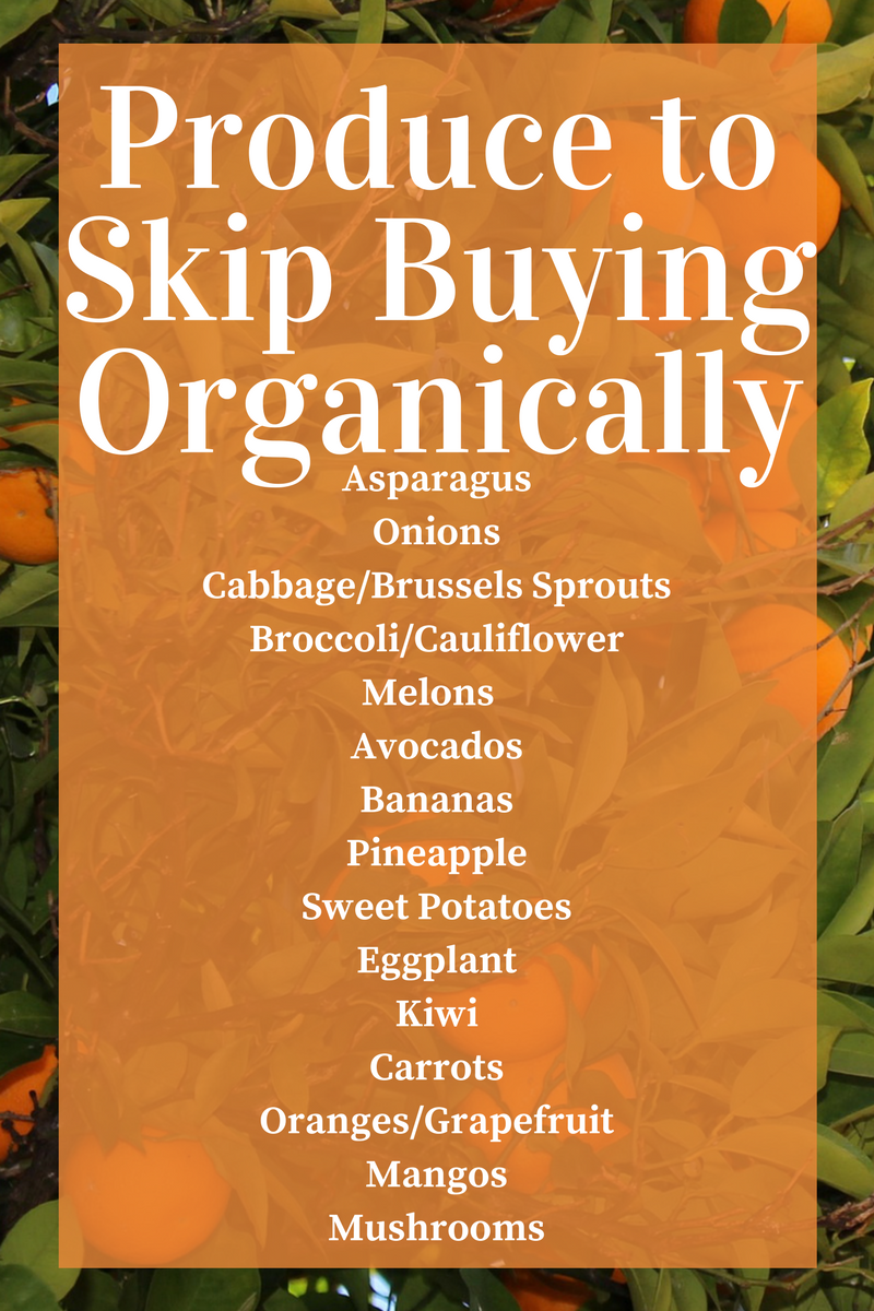 Guide to buying organic produce