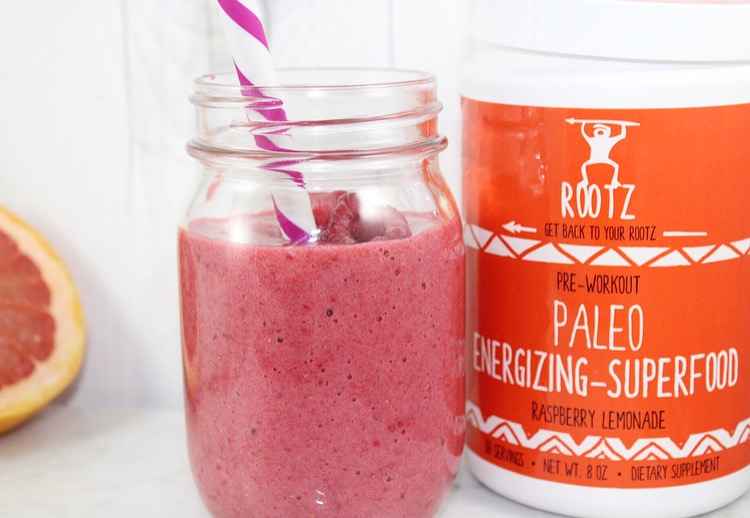 paleo pre-workout smoothie