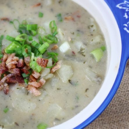 Whole30 and Paleo Potato and Bacon Chowder: Instant Pot and Slow Cooker Variations