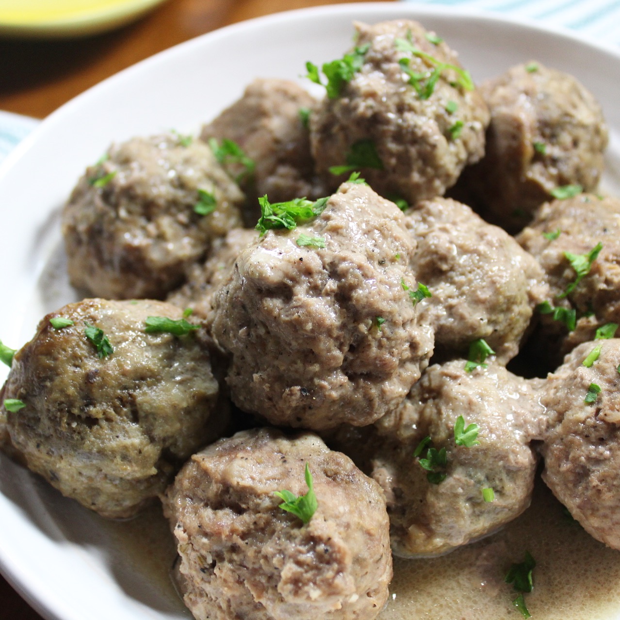slow cooker Swedish meatballs Whole Kitchen Sink