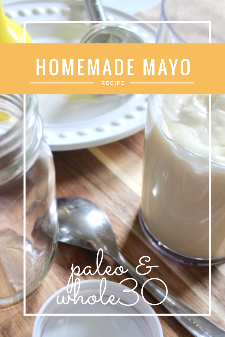 homemade paleo mayo