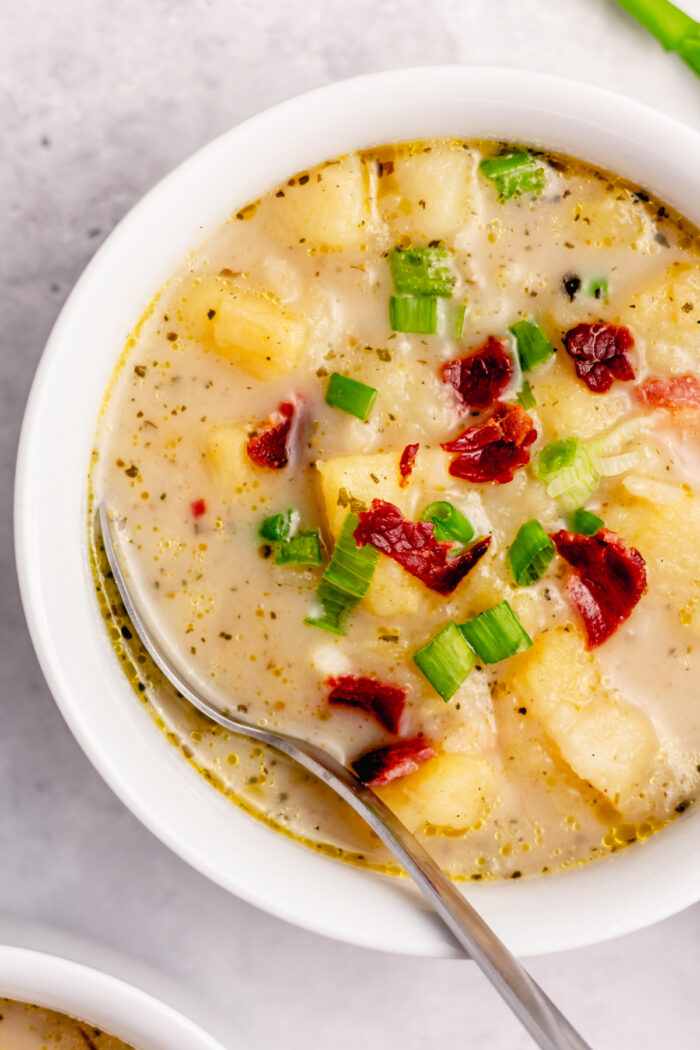 Instant Pot Potato and Bacon Chowder (Whole30, Paleo, Slow Cooker Variations) Whole Kitchen Sink