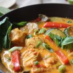 paleo and whole30 chicken and lemongrass coconut curry