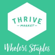 Thrive Market Whole30 Staples: My Whole30 Pantry