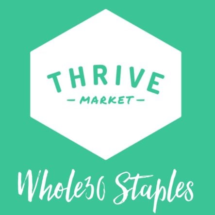 Thrive Market Whole30 Staples: My Whole30 Pantry