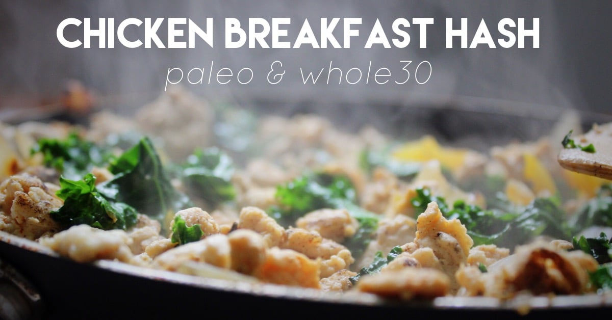 paleo chicken breakfast hash