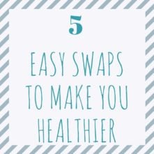 5 Easy Swaps to Make You Healthier