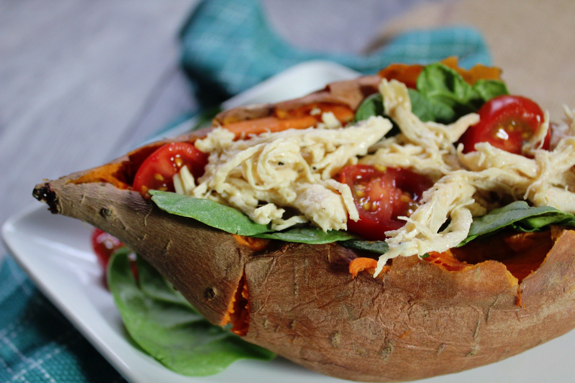 slow cooker sweet potatoes