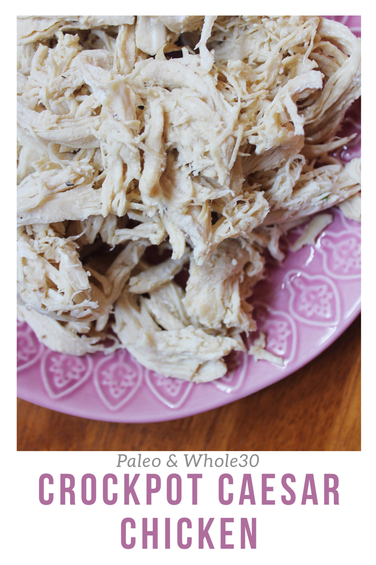 crockpot Caesar chicken