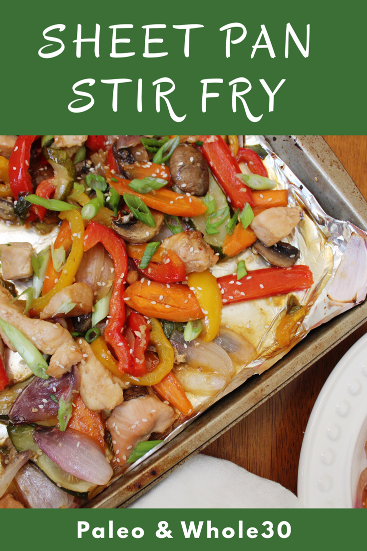 sheet pan stir fry