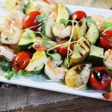 Grilled Caesar Shrimp Skewers: Easy Weeknight Dinner