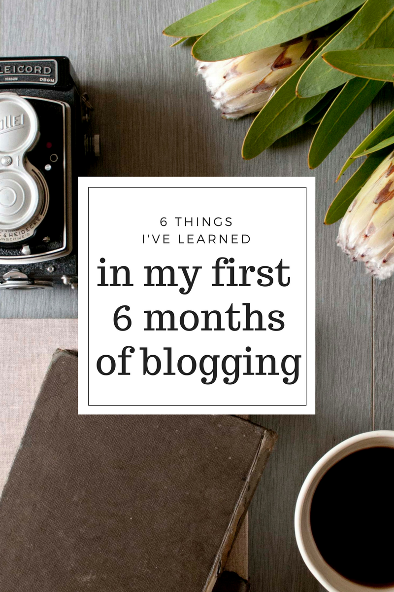6 things I've learned blogging