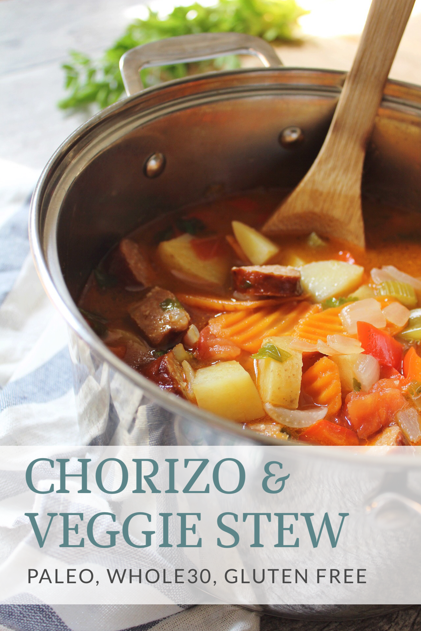 chorizo and veggie stew