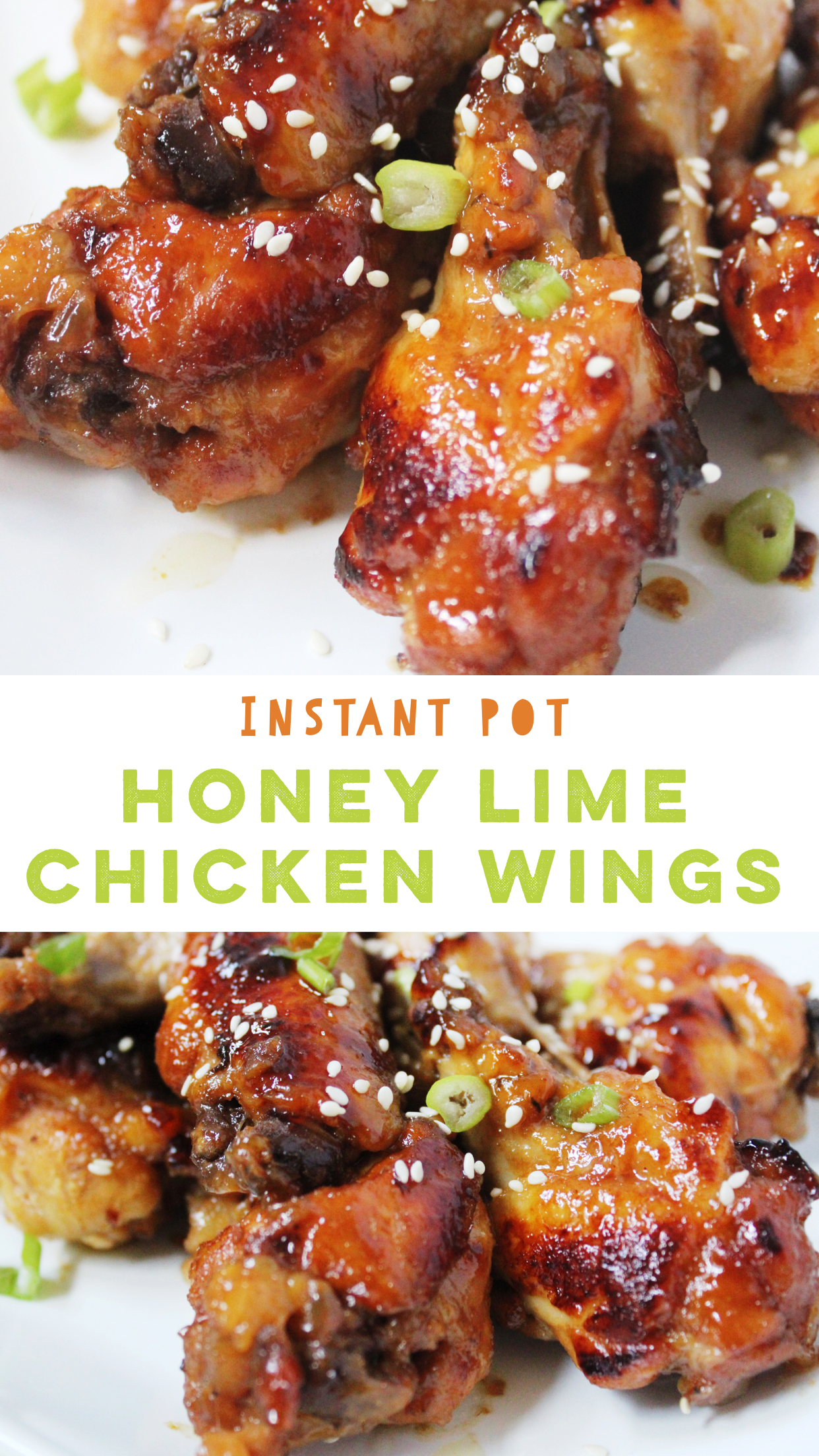 Instant pot honey lime chicken wings