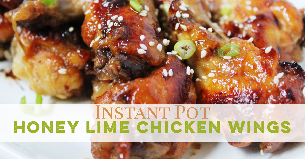 instant pot honey lime chicken wings