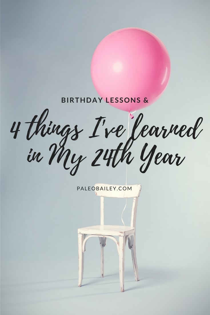 4 things I've learned