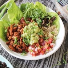 Chorizo Burrito Bowls: Easy, Throw Together Paleo, Whole30 or Low Carb Lunch