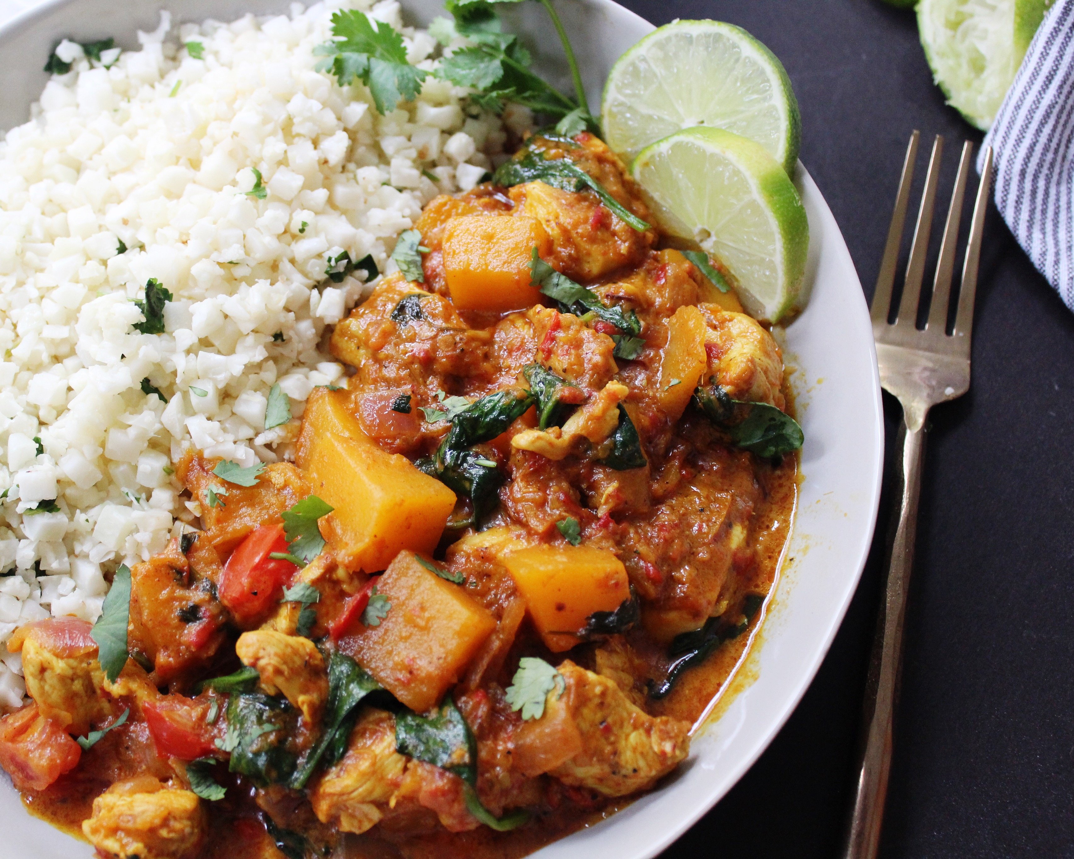 butternut squash curry