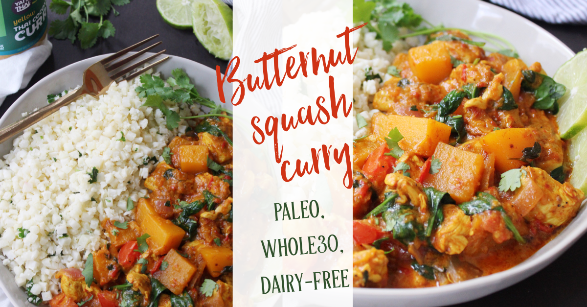 butternut squash curry