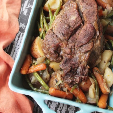 Pot Roast and Veggies: A Classic One Pan Dish