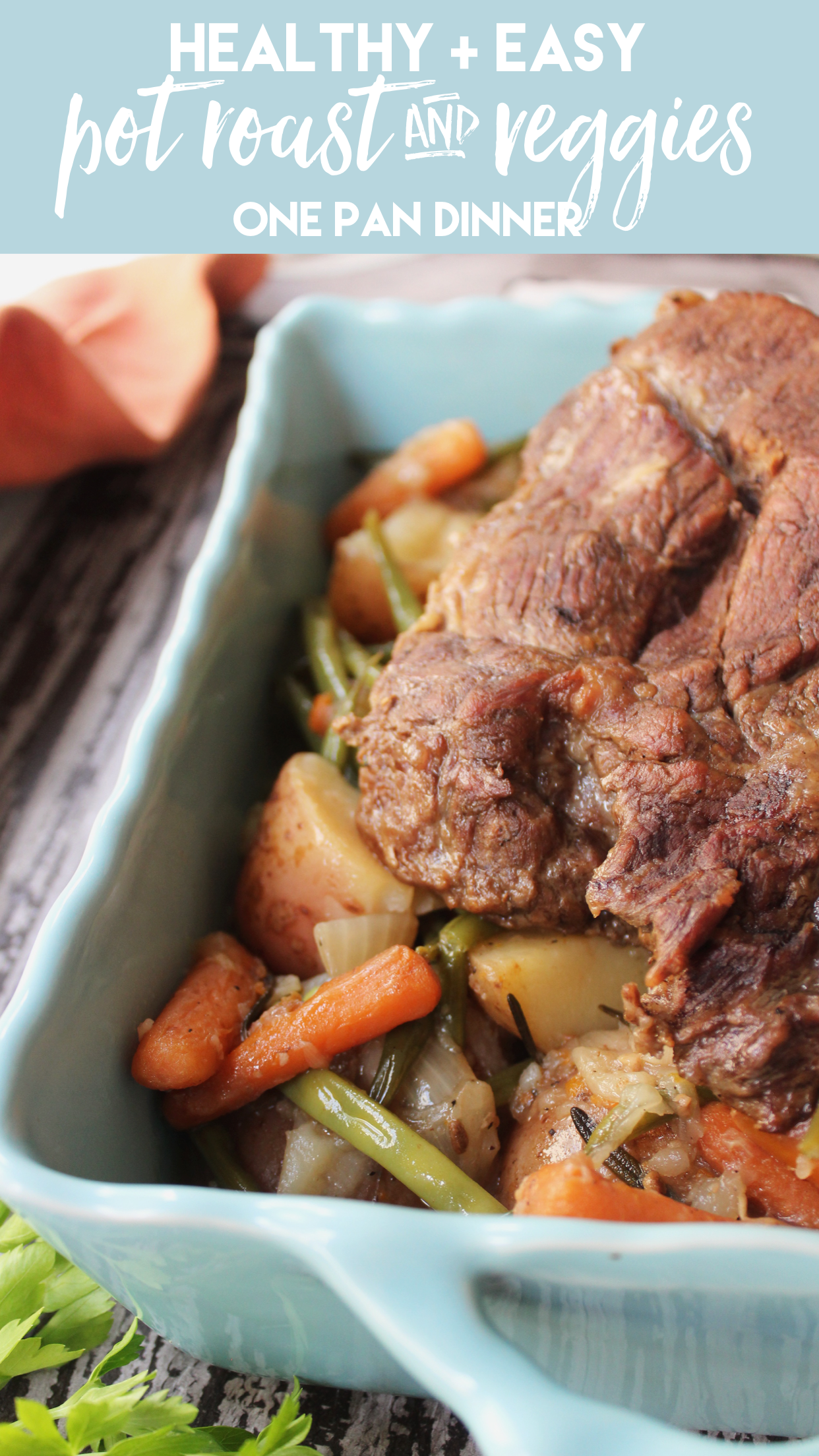 Easy Paleo Pot Roast and Veggies