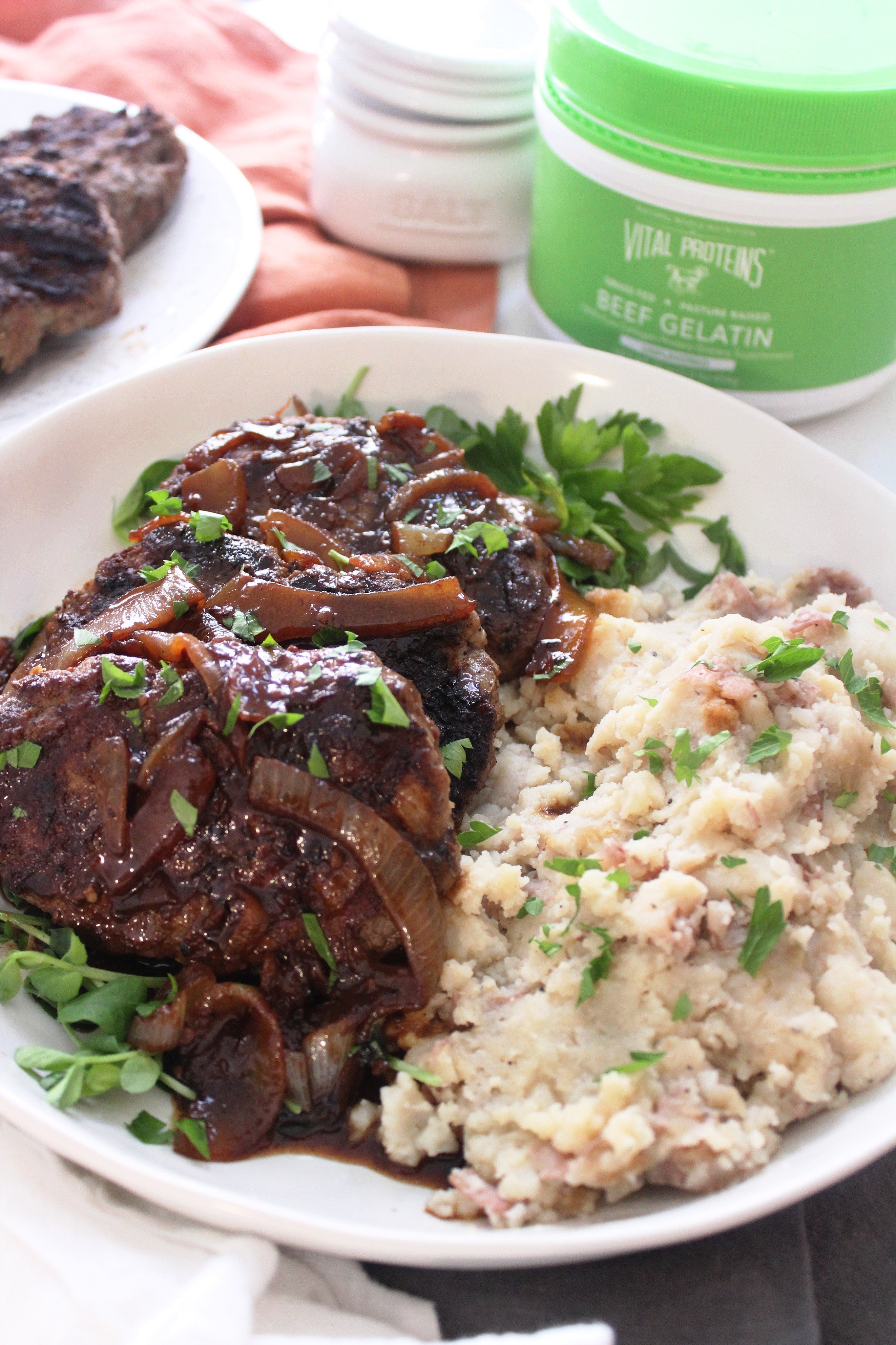 healthy Salisbury steak