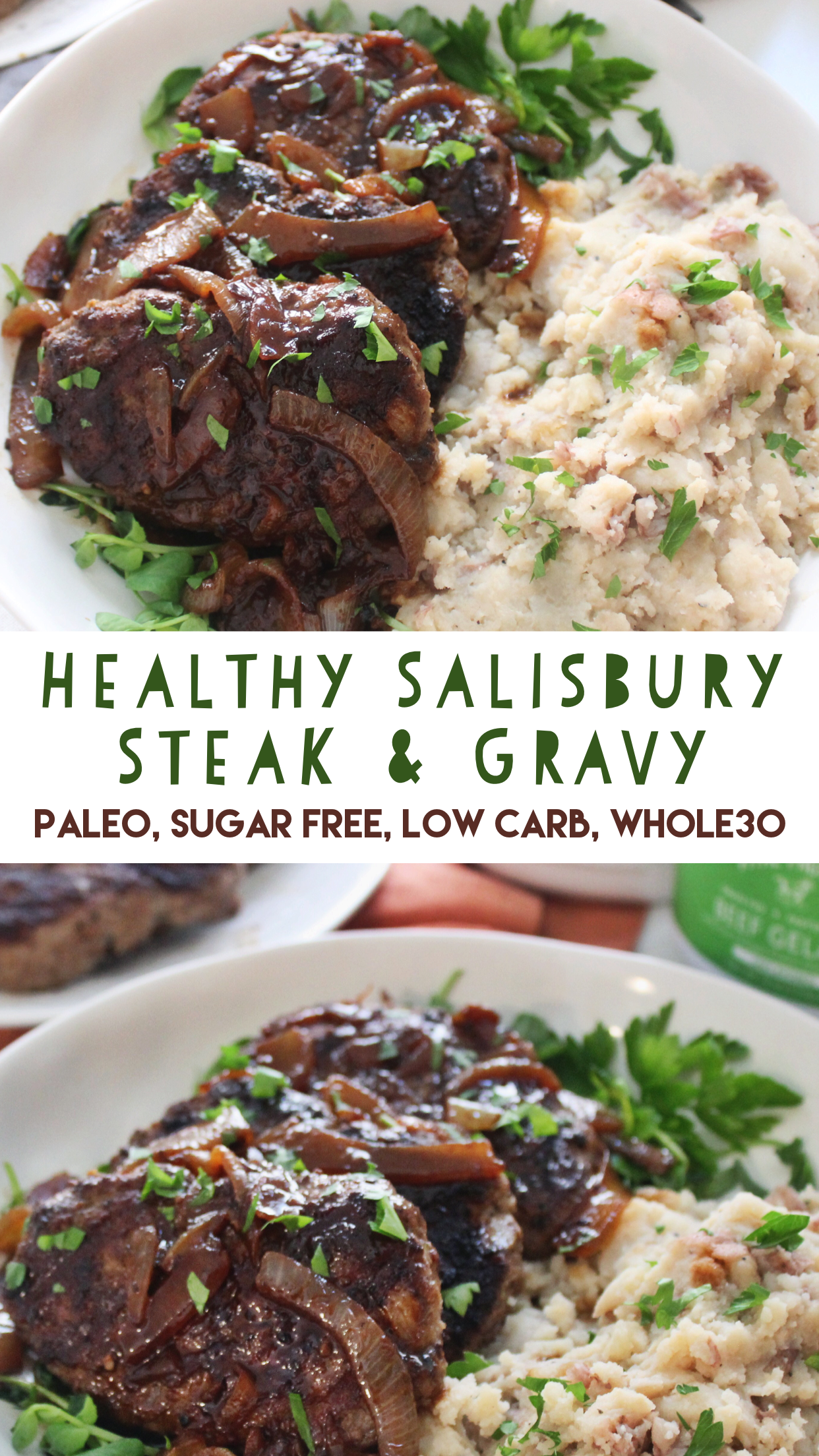 healthy Salisbury steak