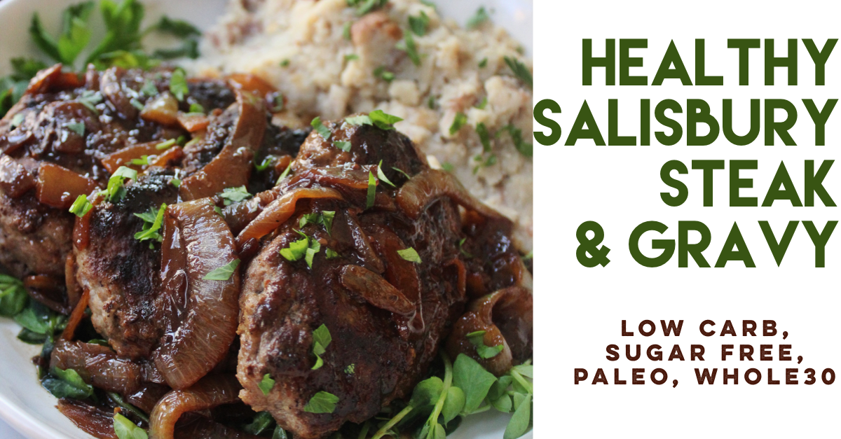 healthy Salisbury steak