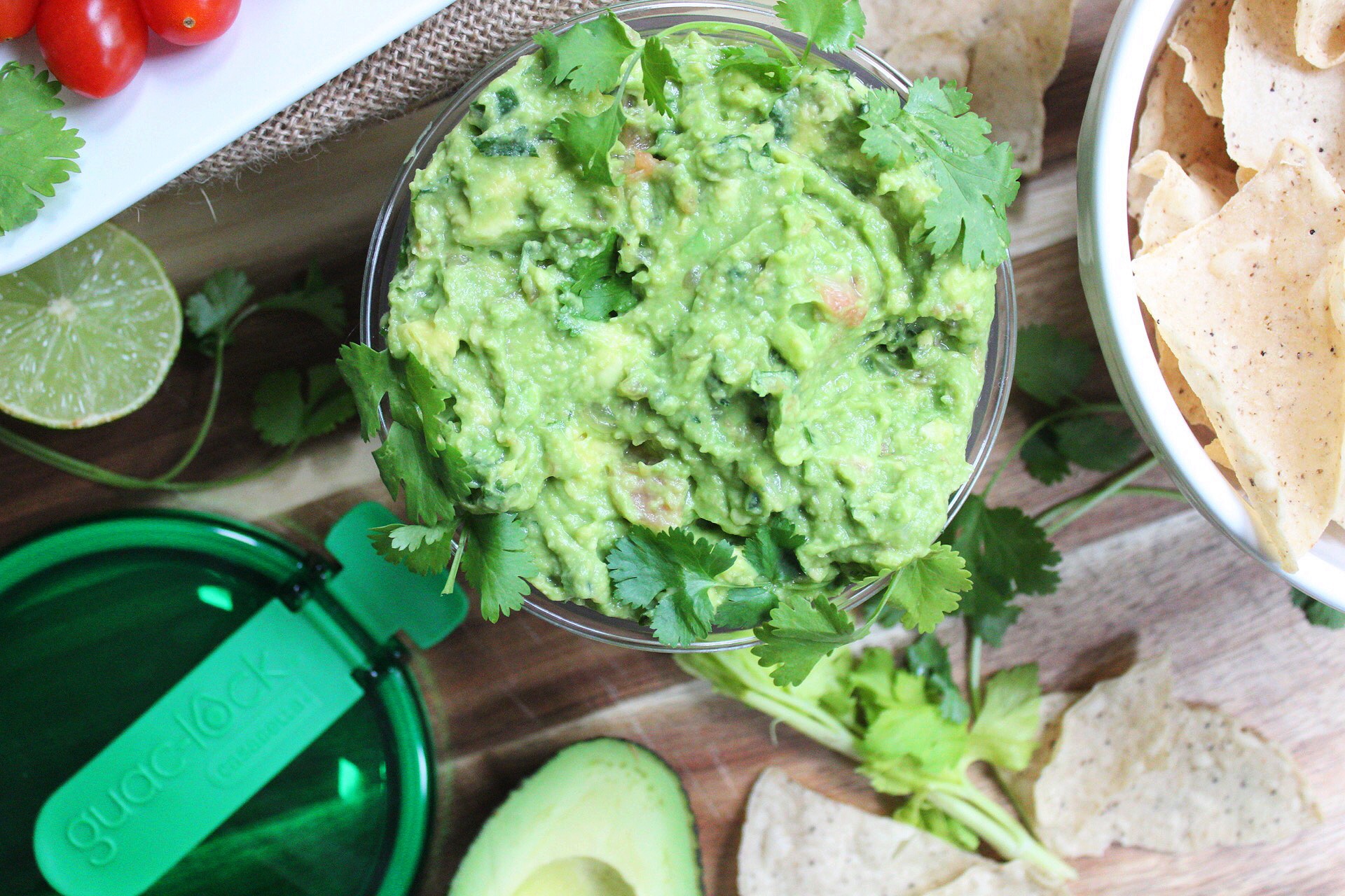 citrus kale guacamole