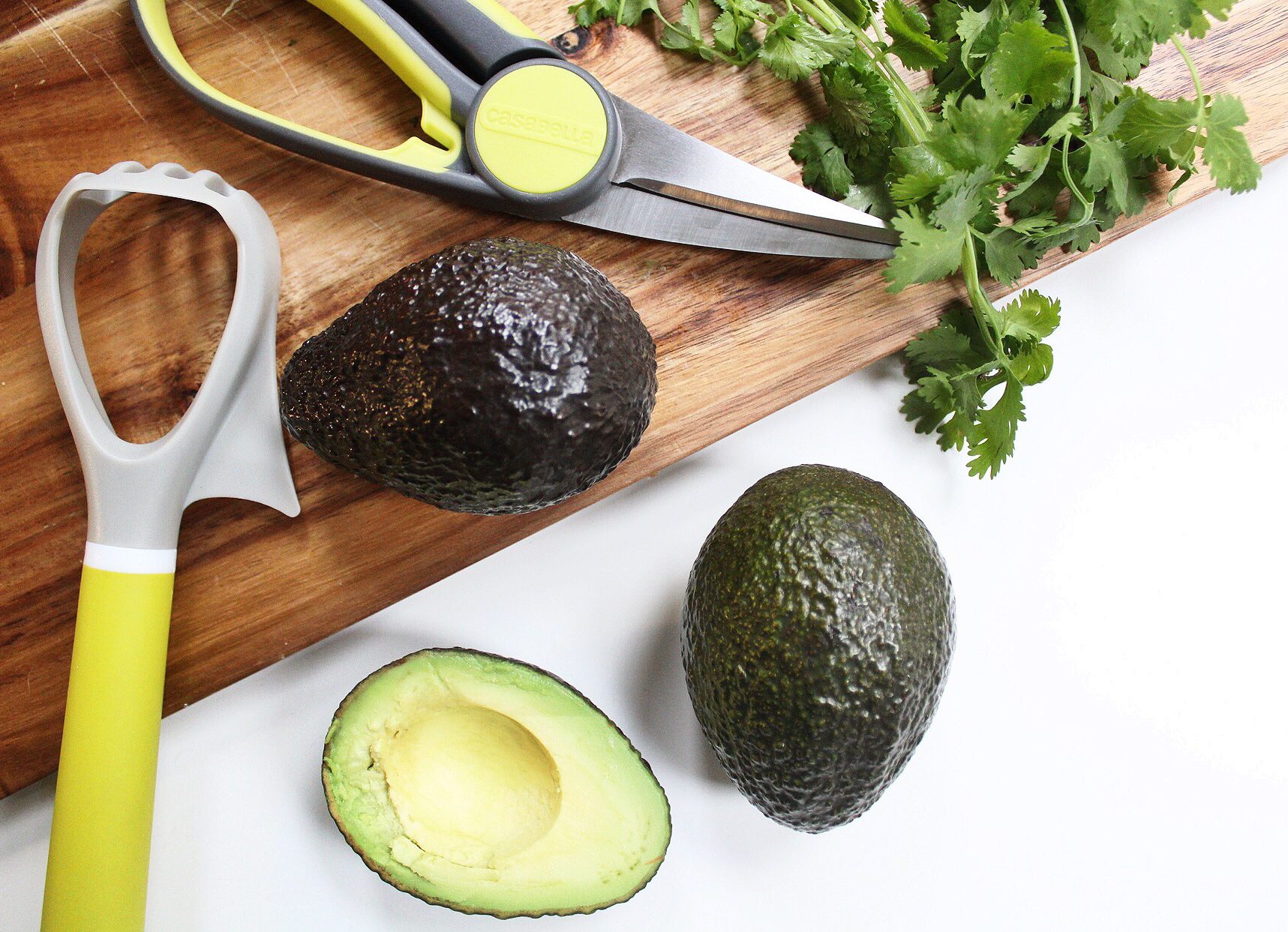 citrus kale guacamole