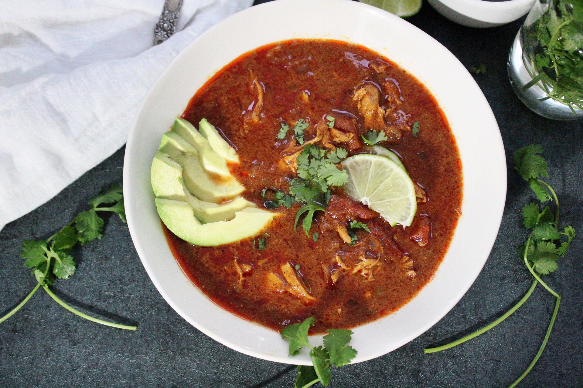 instant pot chicken taco soup