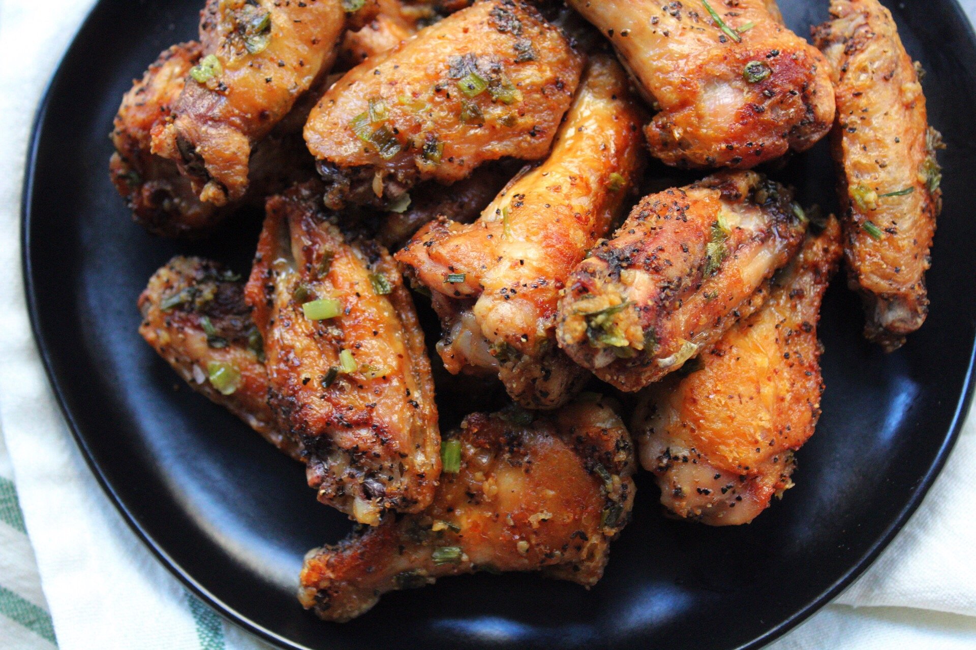 salt and pepper chicken wings