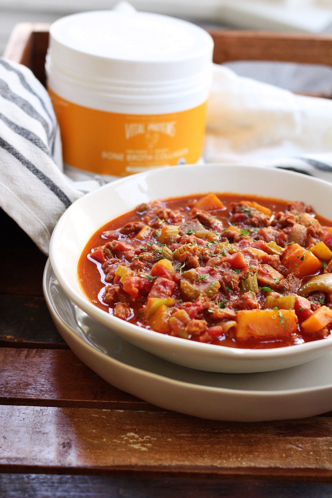 chorizo and butternut squash chili 