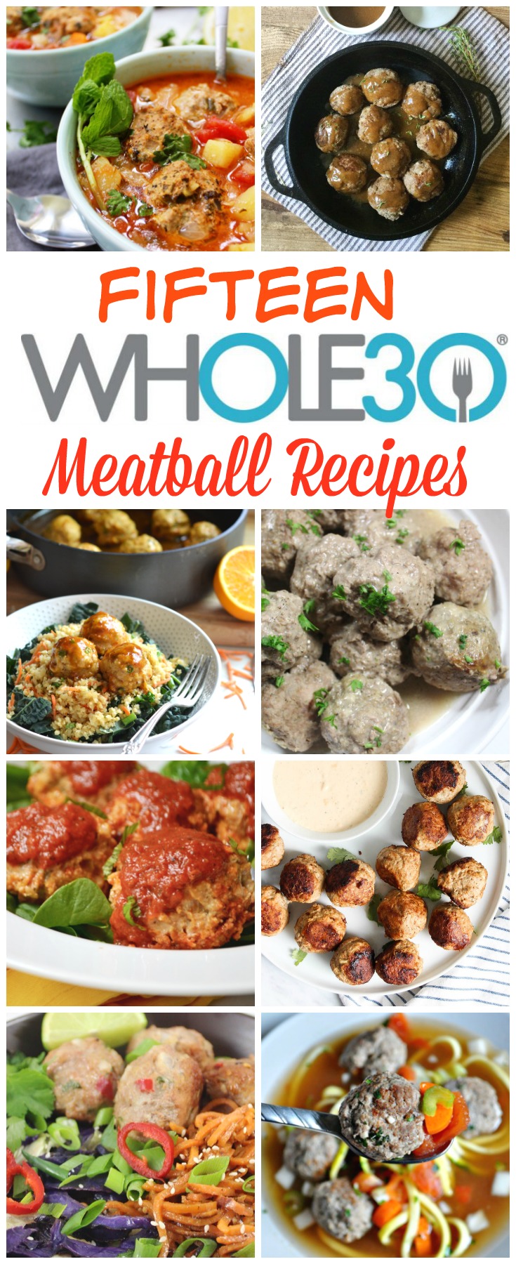 Paleo meatball recipes that are easy to make. These healthy meatball recipes are all perfect for meal prep, family friendly and freezer friendly, and Whole30 compliant! #paleomeatballs #paleodinner #paleobeefrecipes