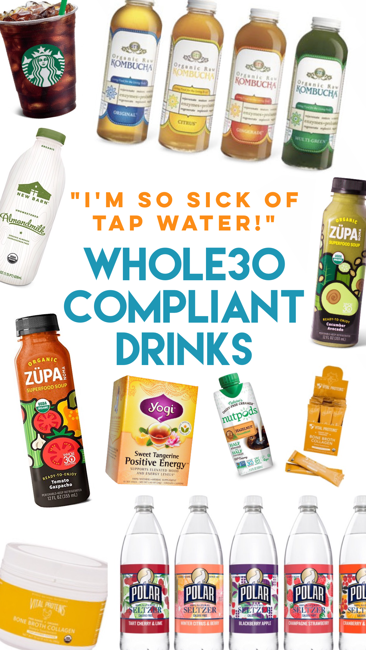 Whole30 Compliant Drinks You Can Have More Than Just Tap