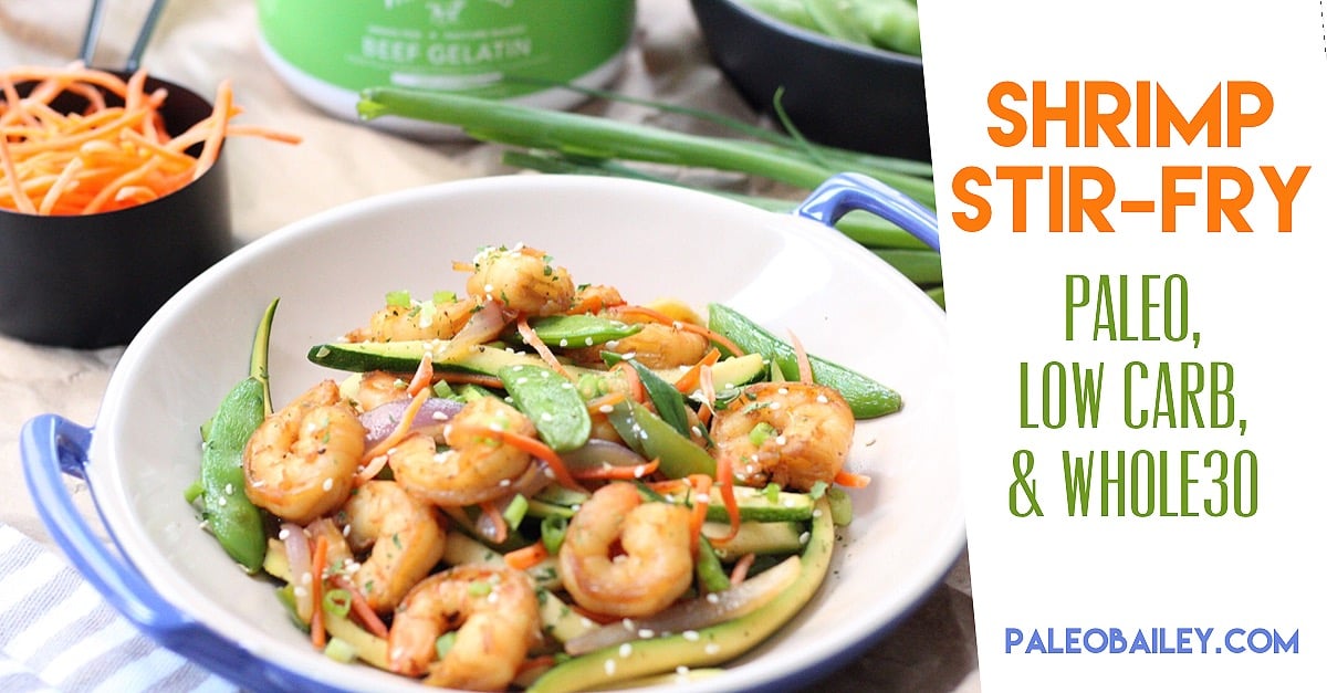 paleo shrimp stir fry