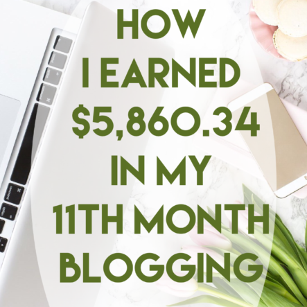 First Month as a Full-Time Blogger Update + January Income Report