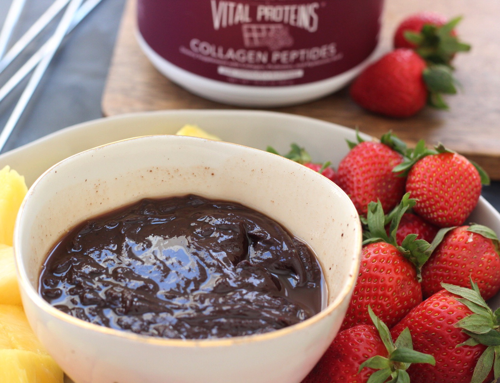 paleo chocolate fondue