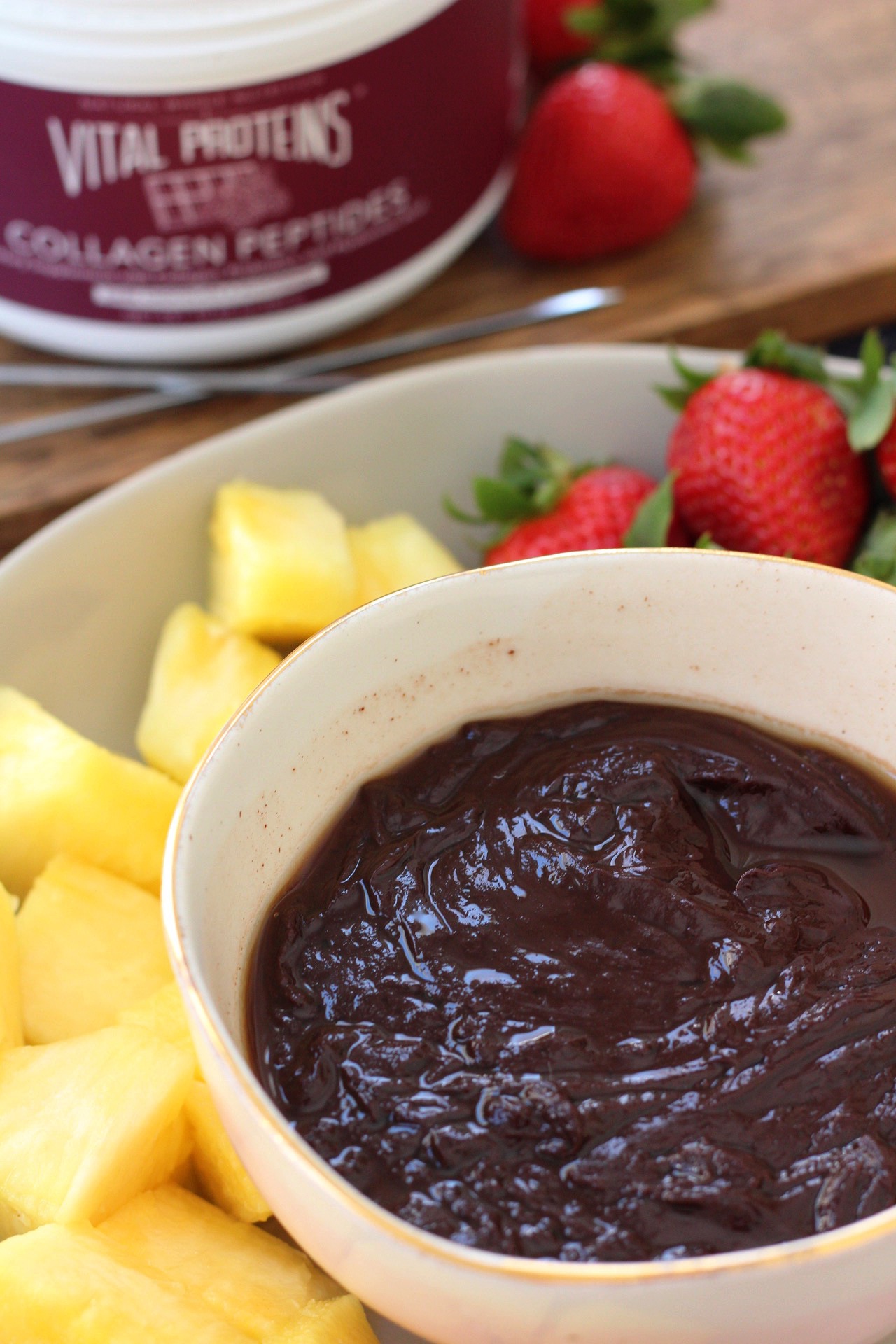 paleo chocolate fondue