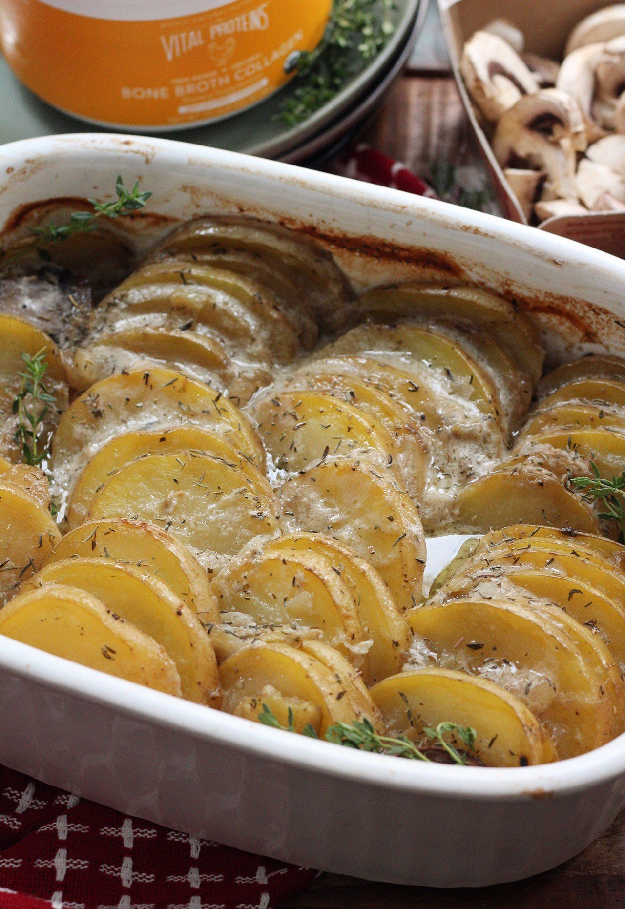 scalloped potatoes