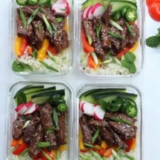Korean Beef Bowls for Quick Meal Prep: Paleo, Whole30 & Low Carb-image