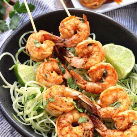 15 Minute Chili Lime Shrimp: Paleo, Whole30, Low Carb