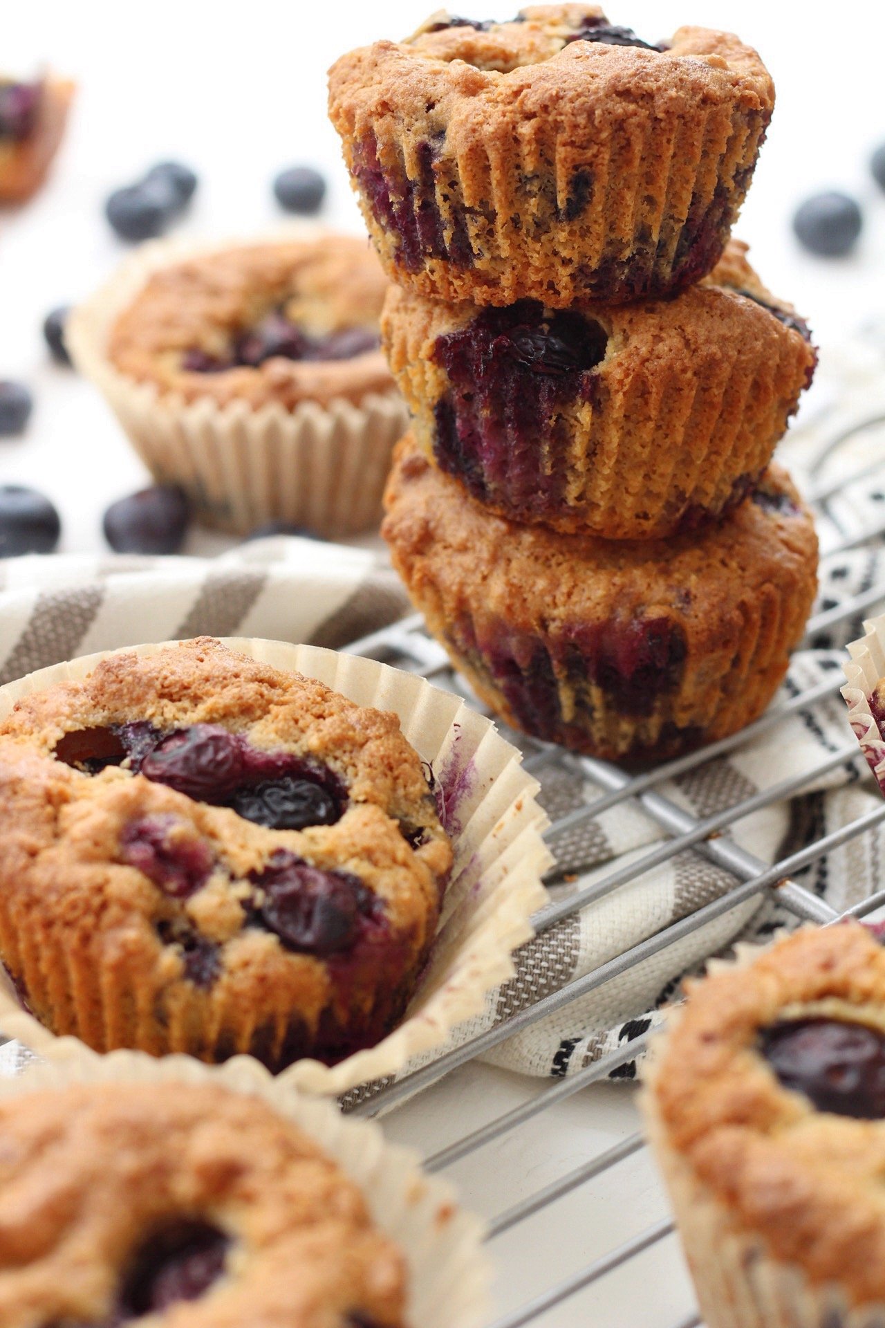 paleo blueberry muffins